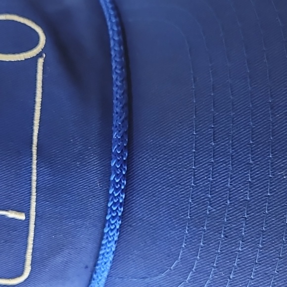 Vintage Youngan Trucker Snap Back Hat Blue/ White - Picture 3 of 11